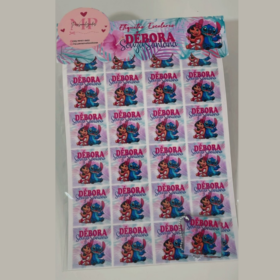 Etiquetas Escolares - Kit 3 Folhas
