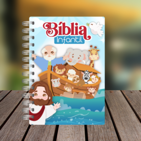 Bíblia Infantil Ilustrada Personalizada